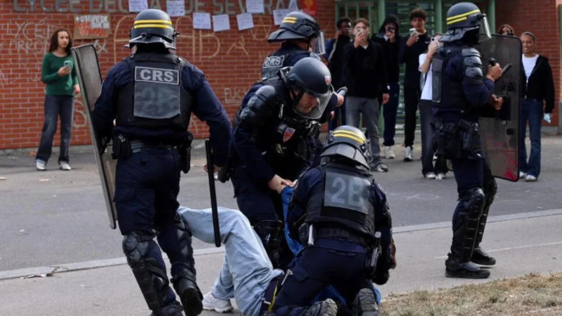 Student Protests Spread Across France, 1,747 Arrested Amid Violence